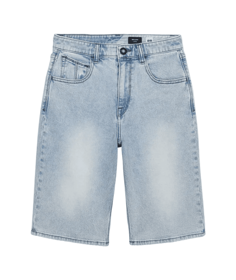 VOLCOM Boys Billow Denim Shorts Desert Dirt Indigo Boy's Walkshorts Volcom 