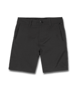 VOLCOM Boy's Frickin Cross Shred Static Hybrid Short Black Out Boy's Hybrid Shorts Volcom 