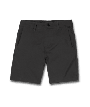 VOLCOM Boy's Frickin Cross Shred Static Hybrid Short Black Out Boy's Hybrid Shorts Volcom 