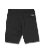 VOLCOM Boy's Frickin Cross Shred Static Hybrid Short Black Out Boy's Hybrid Shorts Volcom 