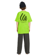 VOLCOM Boys Repeater T-Shirt Electric Green Men's Short Sleeve T-Shirts Volcom 