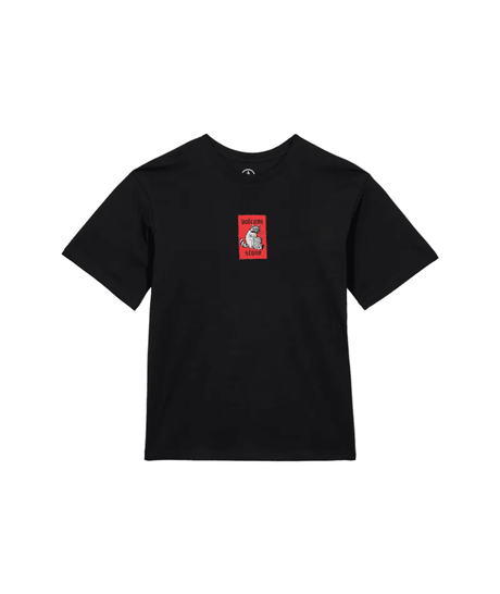 VOLCOM Boys Rockout T-Shirt Black Men's Short Sleeve T-Shirts Volcom 