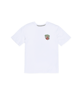 VOLCOM Boys Snaky T-Shirt White Men's Short Sleeve T-Shirts Volcom 