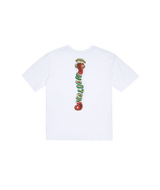 VOLCOM Boys Snaky T-Shirt White Men's Short Sleeve T-Shirts Volcom 