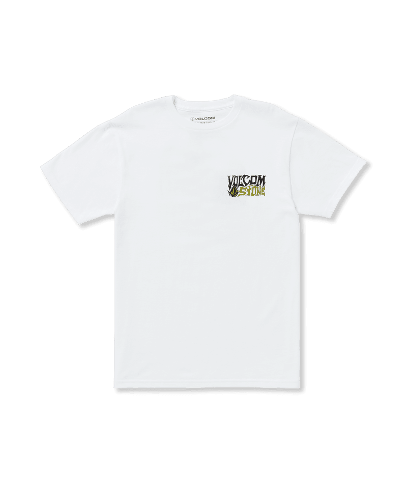 VOLCOM Boys Eyecolades T-Shirt White Boy's T-Shirts Volcom 