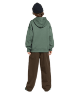 VOLCOM Boys Workard Pullover Hoodie Fir Green Boy's Pullover Hoodies Volcom 
