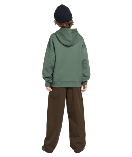 VOLCOM Boys Workard Pullover Hoodie Fir Green Boy's Pullover Hoodies Volcom 