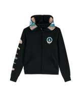 VOLCOM Boys Burgstone Full Zip Hoodie Black Boy's Zip Hoodies Volcom 
