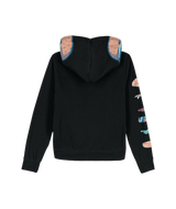 VOLCOM Boys Burgstone Full Zip Hoodie Black Boy's Zip Hoodies Volcom 