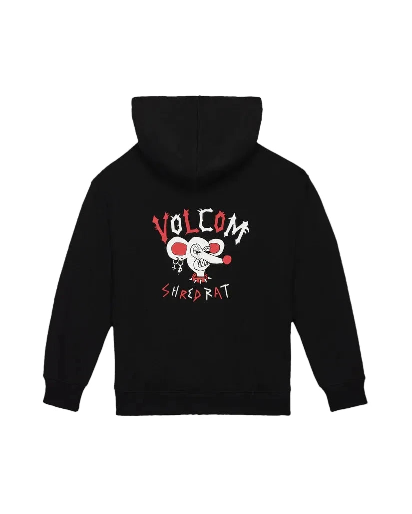 VOLCOM Boys Ozzy Zip Hoodie Black Boy's Zip Hoodies Volcom 