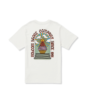 VOLCOM Boy's Skystone T-Shirt Off White Boy's T-Shirts Volcom 
