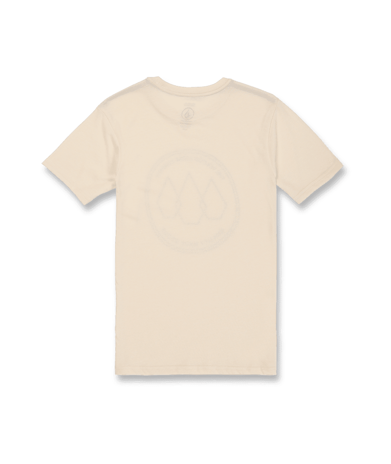 VOLCOM Boy's Stone Link T-Shirt Off White Heather Boy's T-Shirts Volcom 