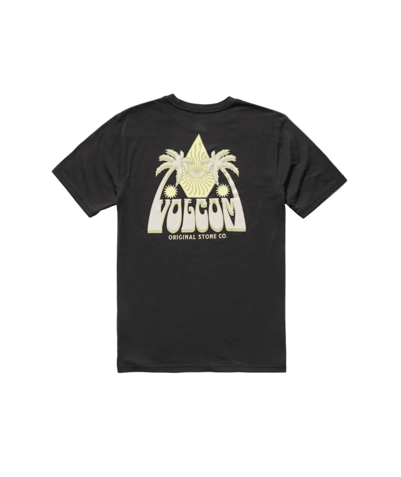 VOLCOM Boys All Seeing T-Shirt Washed Black Boy's T-Shirts Volcom 