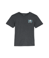 VOLCOM Boys Skeltone T-Shirt Heather Black Boy's T-Shirts Volcom 