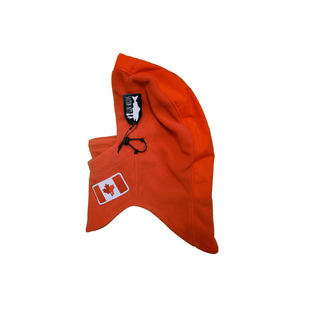 SALMON ARMS Fleece Hood Canada Winter Face Masks Salmon Arms 