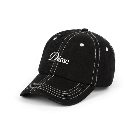 DIME Split Low Pro Cap Black Men's Hats Dime MTL 