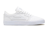LAKAI Cardiff Shoes White Canvas Men's Skate Shoes Lakai 