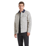 BRIXTON Cass Jacket Whitecap/Mood Indigo Hickory Men's Street Jackets Brixton 