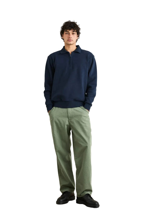RHYTHM Pacific Vintage Fleece Blue Men's Crewnecks Rhythm 