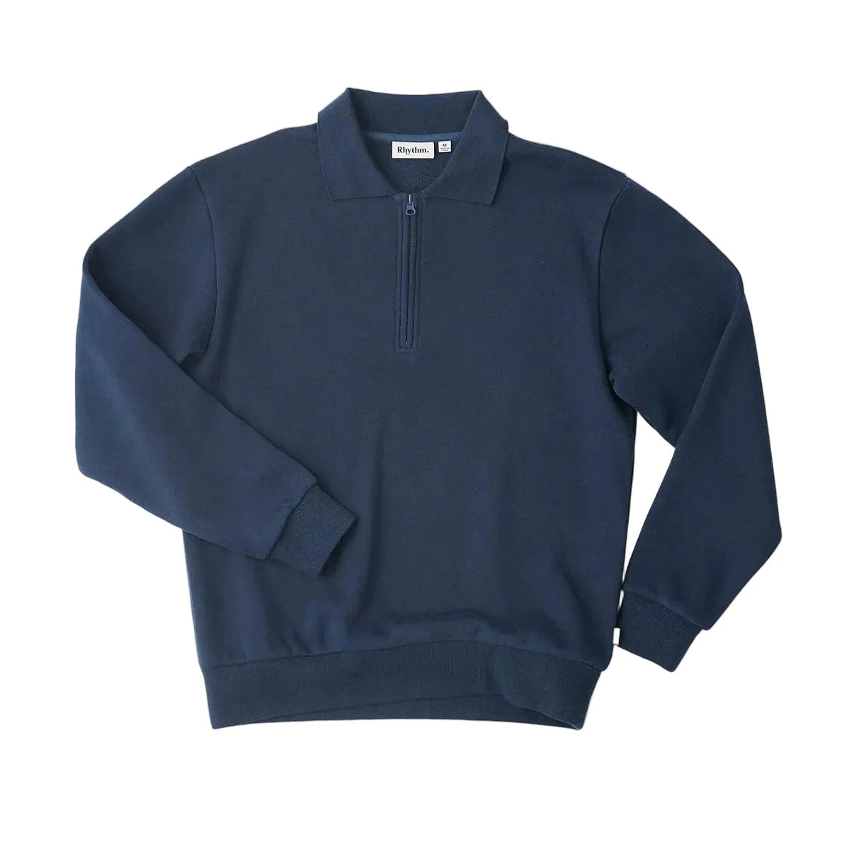 RHYTHM Pacific Vintage Fleece Blue Men's Crewnecks Rhythm 