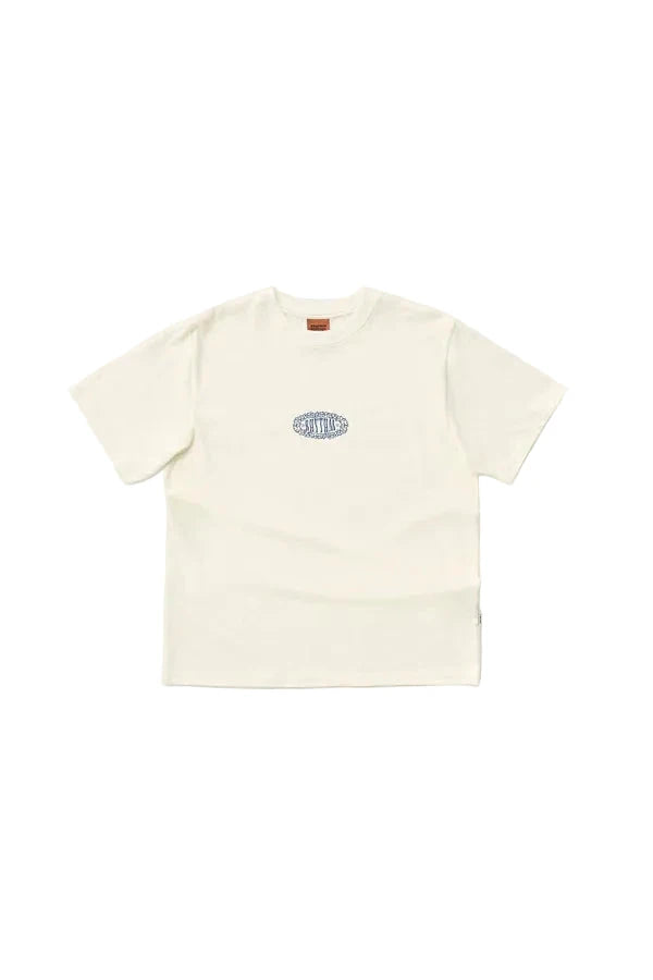 RHYTHM Breeze T-Shirt Ecru Men's Short Sleeve T-Shirts Rhythm 