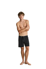 RHYTHM Snake Trial Trunks Black Men's Boardshorts Rhythm 