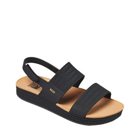 REEF Women's Water Vista Sandals Black/Tan Women's Sandals Reef 