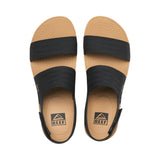 REEF Women's Water Vista Sandals Black/Tan Women's Sandals Reef 