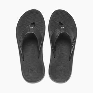 REEF Santa Ana Sandals All Black Men's Sandals Reef 
