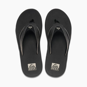 REEF Fanning Sandals Black/Taupe Fade Men's Sandals Reef 