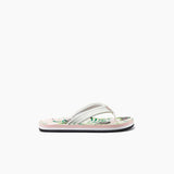 REEF Kids Ahi Sandals Zebra Youth Sandals Reef 