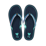 REEF Kids Devy Sandals Peacoat Youth Sandals Reef 