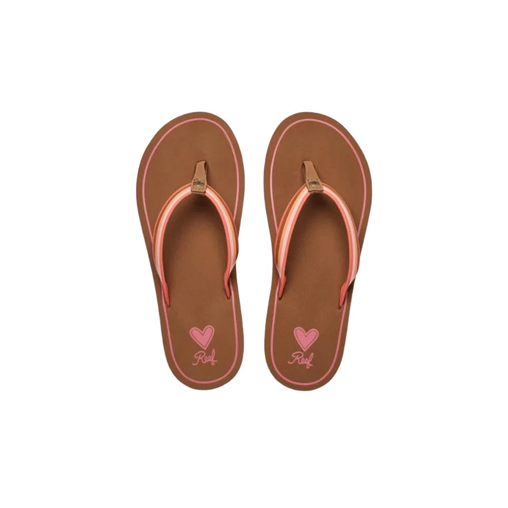 REEF Kids Devy Sandals Coral Youth Sandals Reef 
