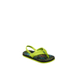 REEF Toddler Little Ahi Sandals Neon Palm Youth Sandals Reef 