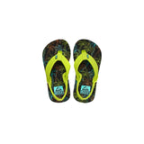 REEF Toddler Little Ahi Sandals Neon Palm Youth Sandals Reef 
