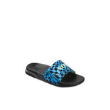 REEF Kids One Slide Sandals Swell Checkers Youth Sandals Reef 