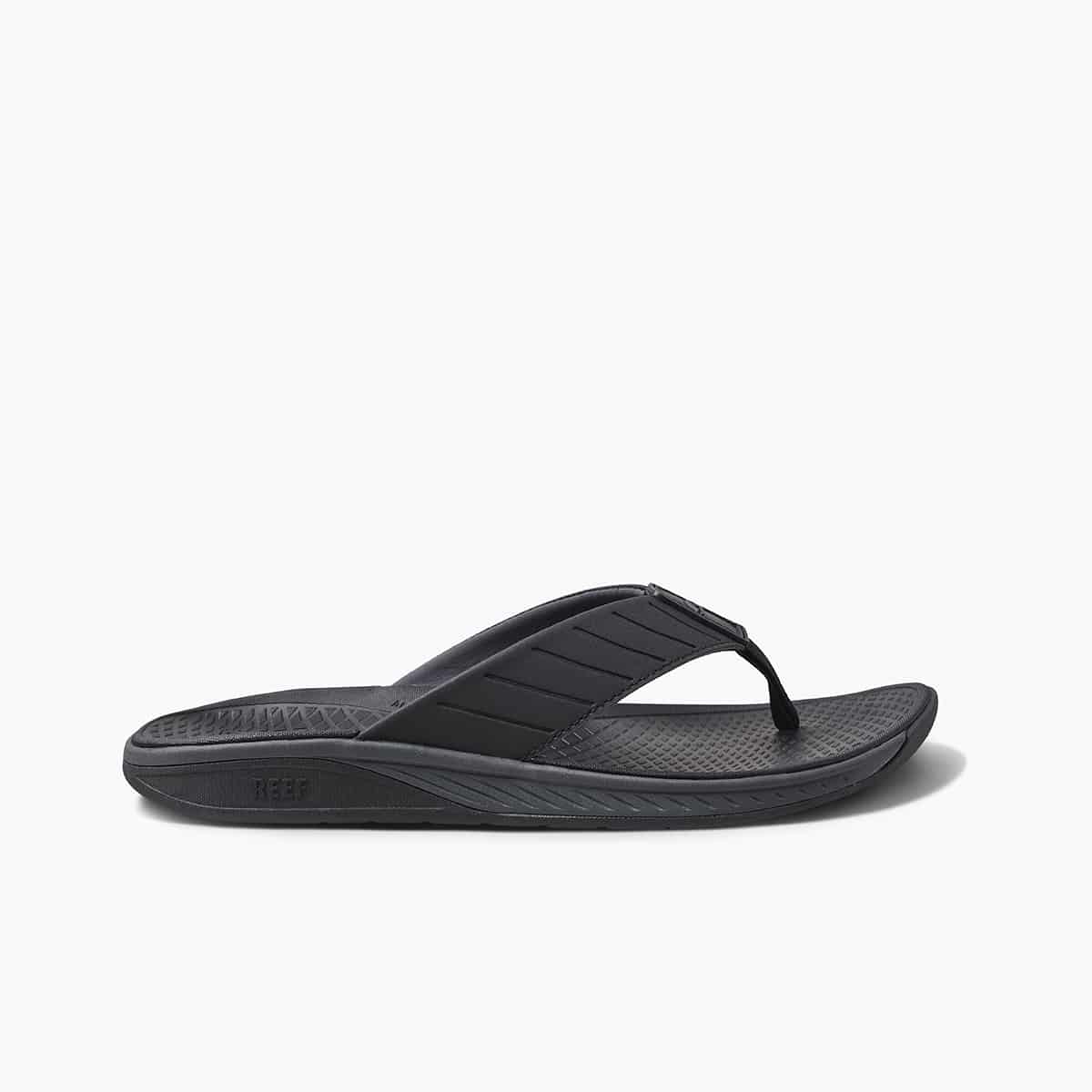 REEF The Deckhand Sandals Black Men's Sandals Reef 