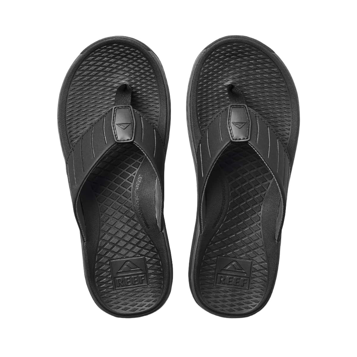 REEF The Deckhand Sandals Black Men's Sandals Reef 