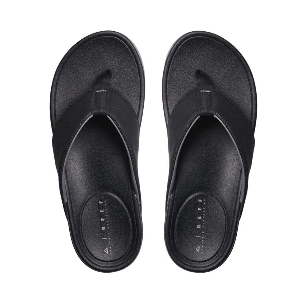 REEF Cushion Bonzer Sandals Black/Gum Men's Sandals Reef 