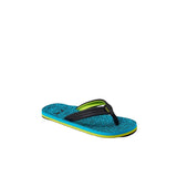 REEF Kids Ahi Sandals Blue Coral Youth Sandals Reef 
