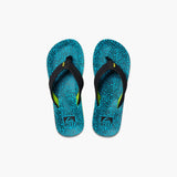 REEF Kids Ahi Sandals Blue Coral Youth Sandals Reef 