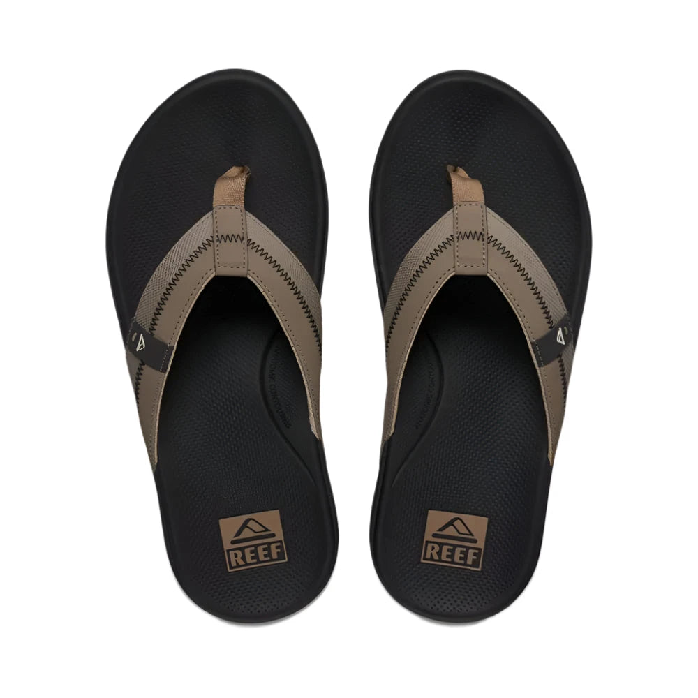 REEF Cushion Phantom 2.0 Sandals Fossil/Raven Men's Sandals Reef 