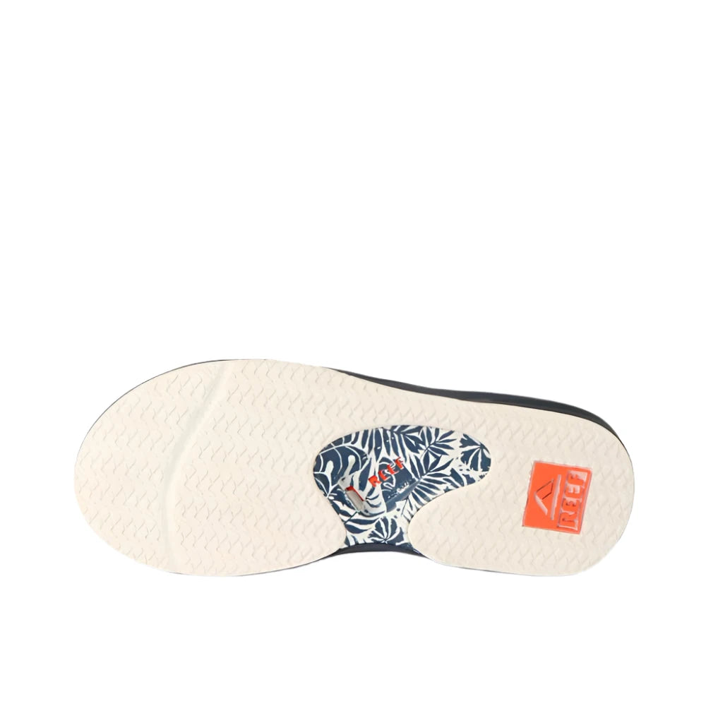 REEF Fanning Sandal Navy/Orange Men's Sandals Reef 