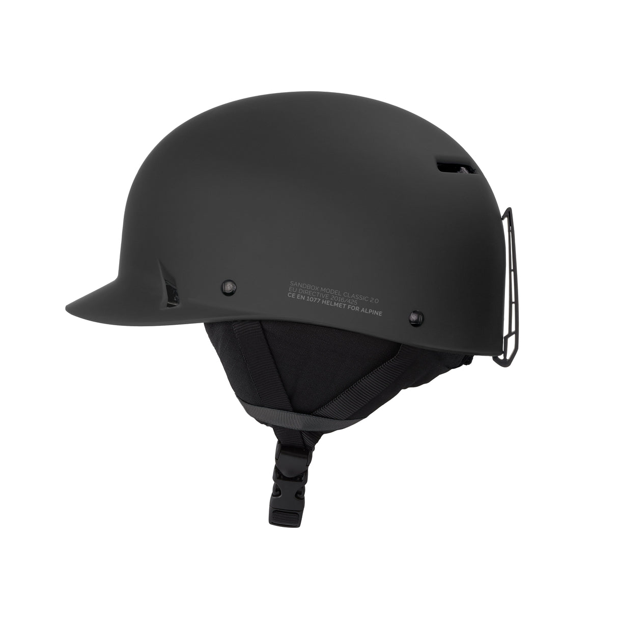 SANDBOX Classic 2.0 Snow Helmet Black Men's Snow Helmets Sandbox 