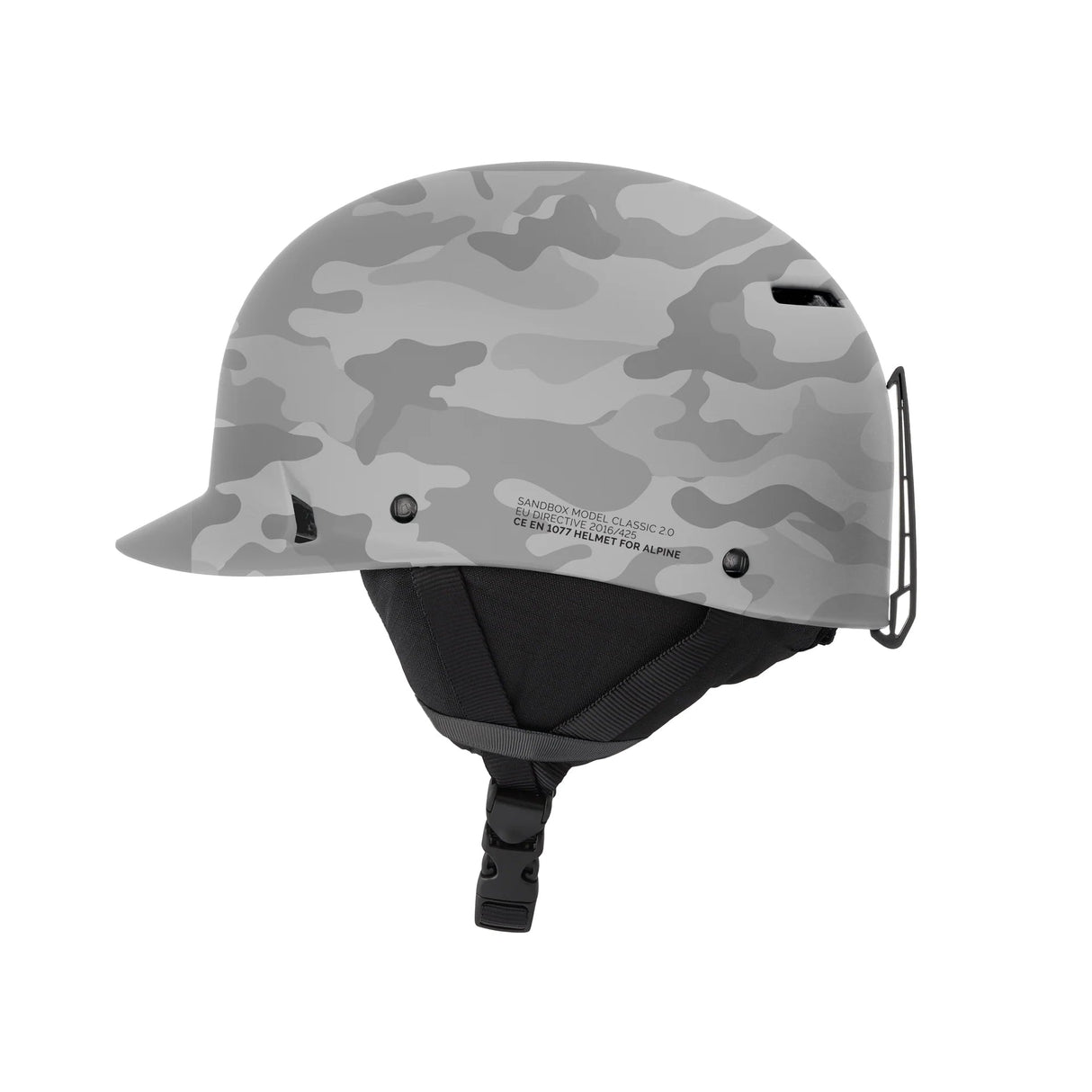 SANDBOX Classic 2.0 Snow Helmet Grey Camo Men's Snow Helmets Sandbox 