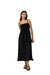 RHYTHM Women's Classic Shirred Midi Dress Black Women's Dresses Rhythm 
