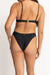 RHYTHM Women's Classic High Cut Bikini Bottom Black Women's Bikini Bottoms Rhythm 