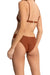 RHYTHM Women's Classic Holiday Bikini Bottom Rust Women's Bikini Bottoms Rhythm 