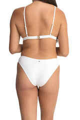 RHYTHM Women's Classic Holiday Bikini Bottom White Women's Bikini Bottoms Rhythm 
