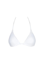 RHYTHM Women's Classic Slide Triangle Top White Women's Bikini Tops Rhythm 